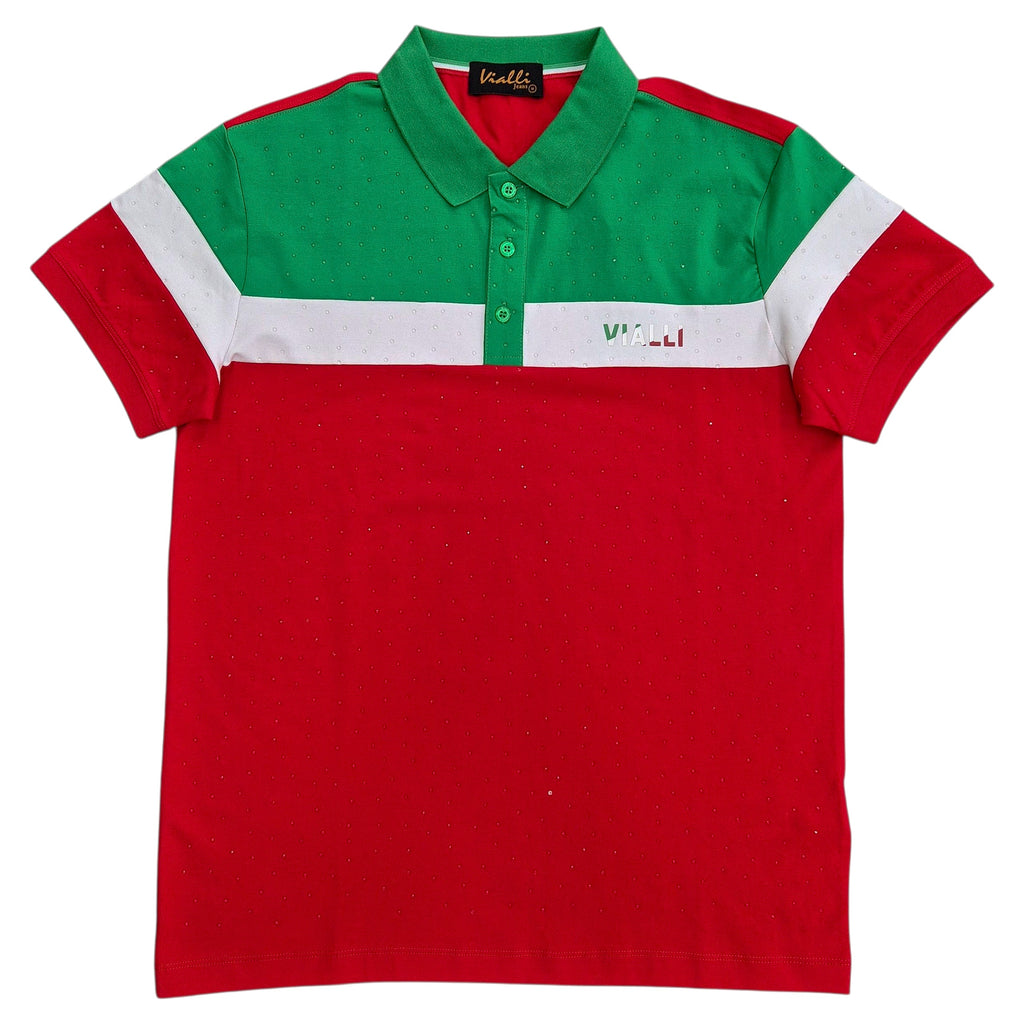 Vialli Italian Limazt Short Sleeve Golfer