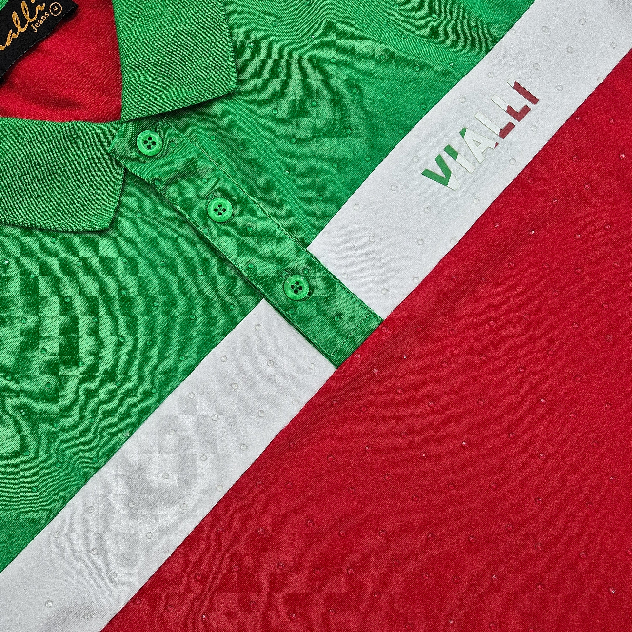 Vialli Italian Limazt Short Sleeve Golfer